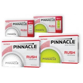 Pinnacle Rush Golf Balls (Dozen) with Logo  Pinnacle Rush Golf Balls (Dozen) with Logo
