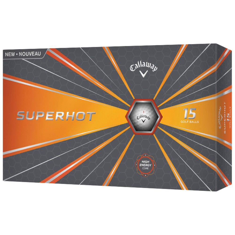 Callaway SuperFast 15-Pack Golf Balls with Logo