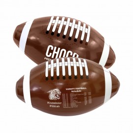 9" Sport Beach Ball - Football with Logo  9" Sport Beach Ball - Football with Logo