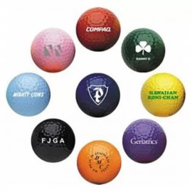 Logo Branded Colored Golf Balls with Custom Imprints  Logo Branded Colored Golf Balls with Custom Imprints