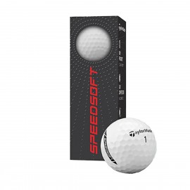 TaylorMade SpeedSoft Golf Ball Sleeve (3 Pack) with Logo  TaylorMade SpeedSoft Golf Ball Sleeve (3 Pack) with Logo
