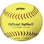 Official Optic Yellow Softball (12" Diameter) Custom Imprinted