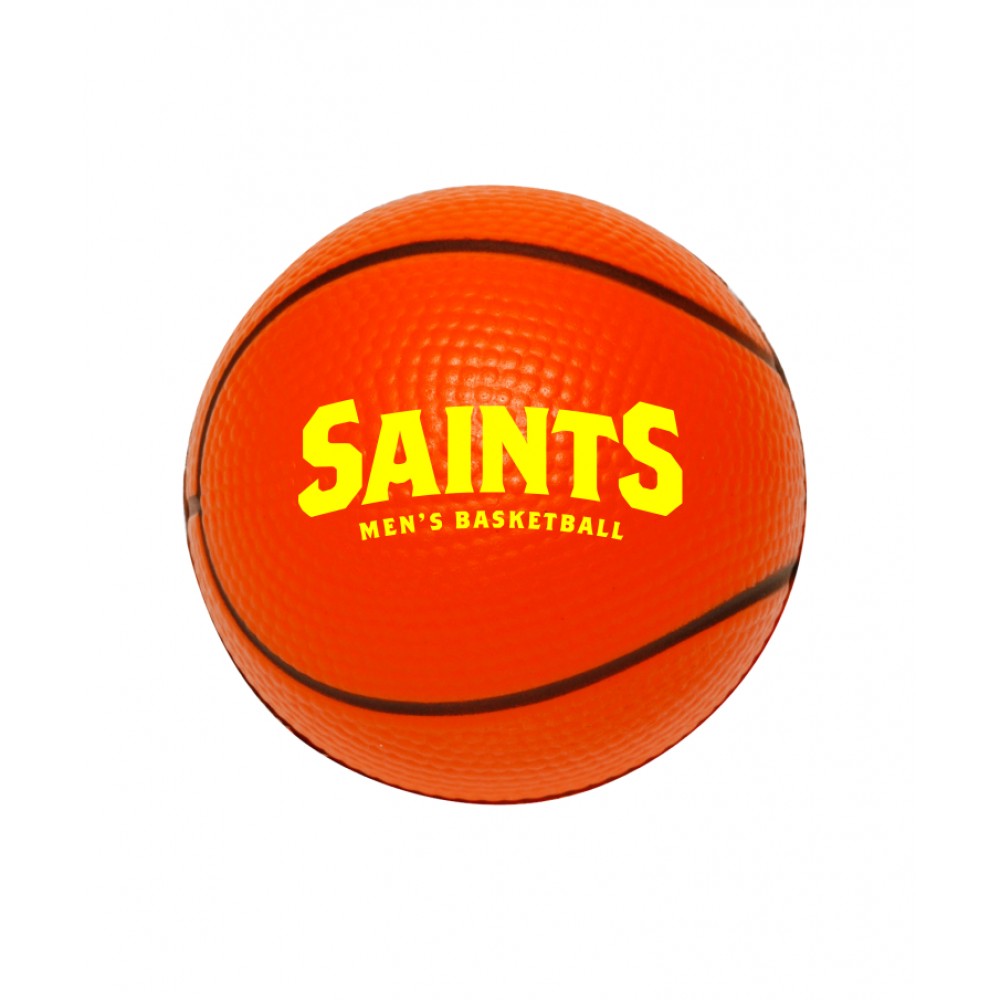 Basketball Stress Reliever with Logo