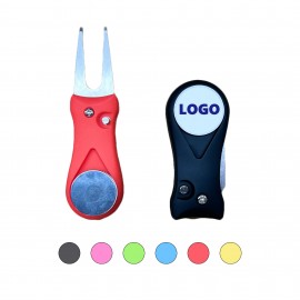 MOQ 30 Foldable Golf Divot Tool with Logo