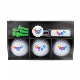 Custom Bent Tab Combo Box - Divot Tool, Marker, 3 Balls & Tees