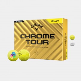 Callaway Chrome Tour Golf Balls with Logo