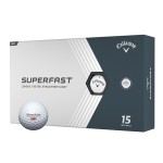 Callaway Superfast Golf Balls (15 Pack) with Logo