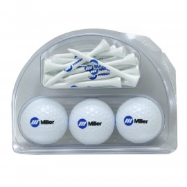 Custom 3 Ball Tournament Pack with Logo