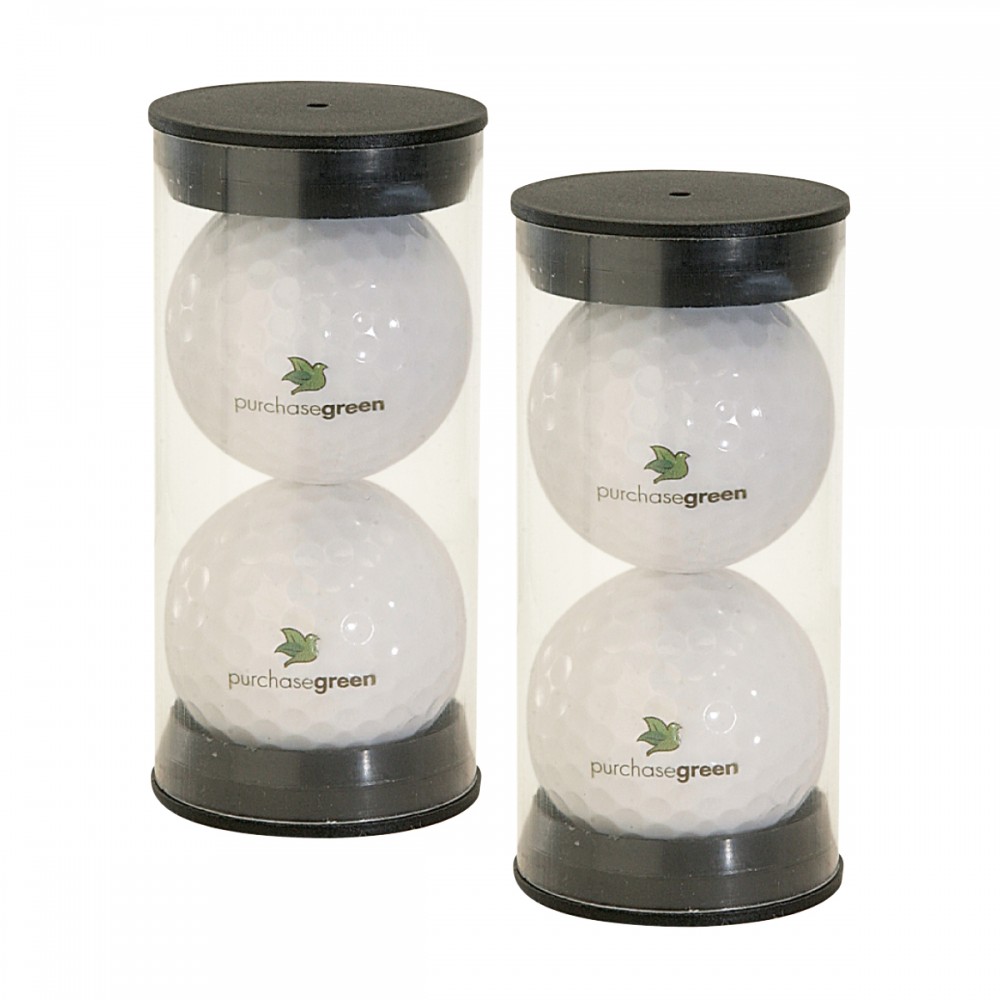 Twin Golf Ball Pack w/4 Color Process (VERSAprint) Imprint Logo Printed Twin Golf Ball Pack w/4 Color Process (VERSAprint) Imprint Logo Printed