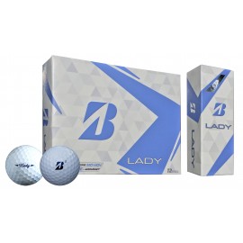 Precept Lady Golf Ball (White) - Dozen Box with Logo