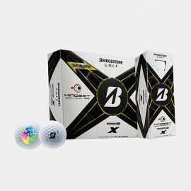 Logo Branded Bridgestone Tour B X MindSet Golf Balls