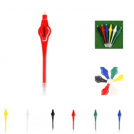 Plastic Golf Pencil with Eraser with Logo