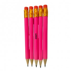 Customized 10cm Golf-Style HB Pencil in Assorted Colors for Students and Promotions