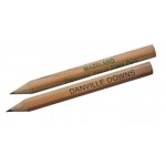 Custom Hex Natural Finish Golf Pencil