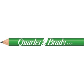 Customized Light Green Round Golf Pencils