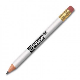 Customized Round Golf Pencil with Eraser
