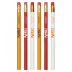 Customized Big Jumbo Pencil w/Red Eraser