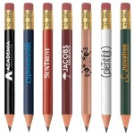 Customized Golf Pencil - Round with Eraser