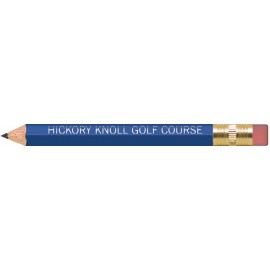Customized Lapis Blue Hexagon Golf Pencils with Erasers