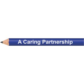 Lapis Blue Round Golf Pencils with Logo  Lapis Blue Round Golf Pencils with Logo