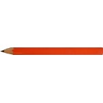 Round golf pencil, without eraser, hot/foil stamped, printed (always sharpened) with Logo