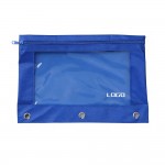 Custom Three-hole Loose-leaf Oxford Cloth Airhole Pencil Bag