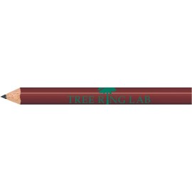 Maroon Round Golf Pencils with Logo  Maroon Round Golf Pencils with Logo