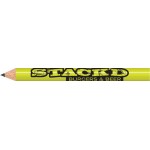 Neon Yellow Round Golf Pencils with Logo