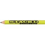 Custom Neon Yellow Round Golf Pencils