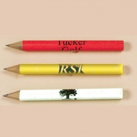 Custom Round Golf Pencil  Custom Round Golf Pencil