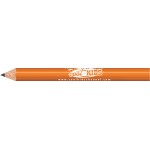 Orange Round Golf Pencils with Logo