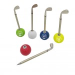 Mini Desktop Golf Pen Holder with pens Souvenir Novelty Gift with Logo