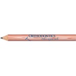 Natural Lacquered Round Golf Pencils with Logo