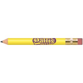 Custom Pastel Yellow Round Golf Pencils with Erasers  Custom Pastel Yellow Round Golf Pencils with Erasers