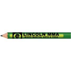 Custom Green Heat Activated Color Changing Golf Pencils (Bright Green to Neon Yellow)