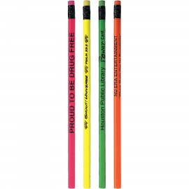 Logo Branded Neon Foreman Pencil  Logo Branded Neon Foreman Pencil