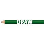 Golf Green Round Golf Pencils with Logo