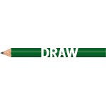 Promotional Golf Green Round Golf Pencils