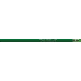 Golf Green Hexagon Pencils with Logo