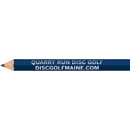 Royal Blue Hexagon Golf Pencils with Logo