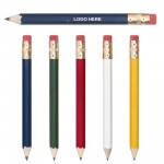 Wooden Hex Golf Pencil with Logo
