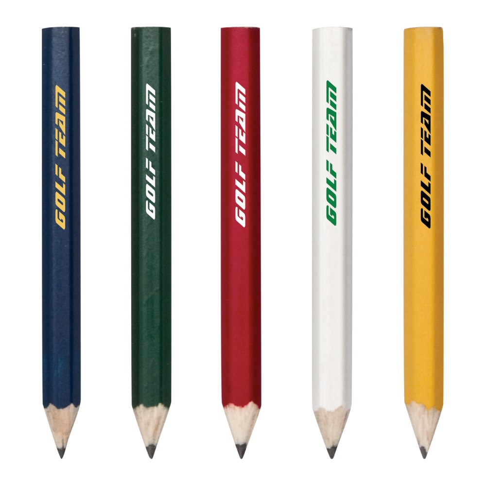 Promotional Hex Wooden Golf Pencil