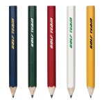 Hex Wooden Golf Pencil with Logo