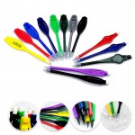 Plastic Golf Pencils with Eraser Clips with Logo