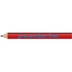 Vivid Red Round Golf Pencils with Logo