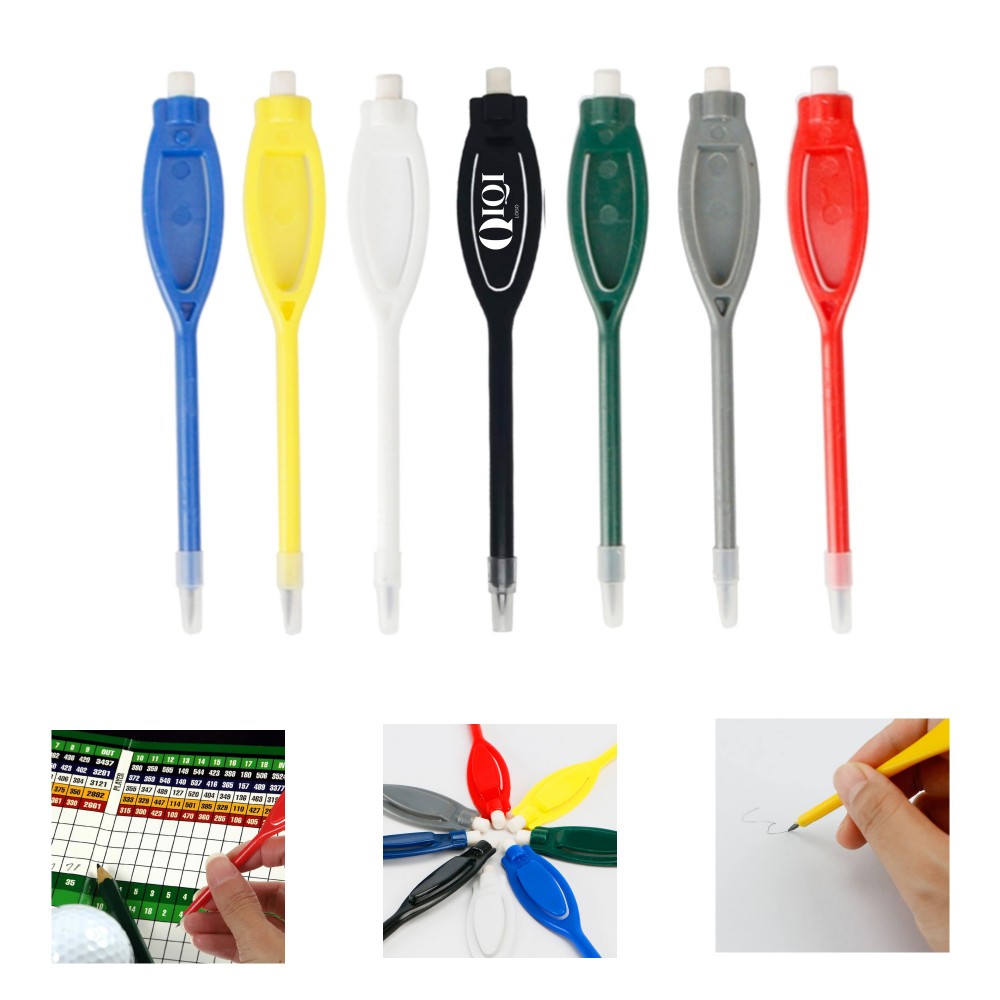 Golf Scoring Pencils With Eraser with Logo Golf Scoring Pencils With Eraser with Logo