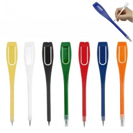 Square Handle Plastic Golf Pencil with Clip with Logo