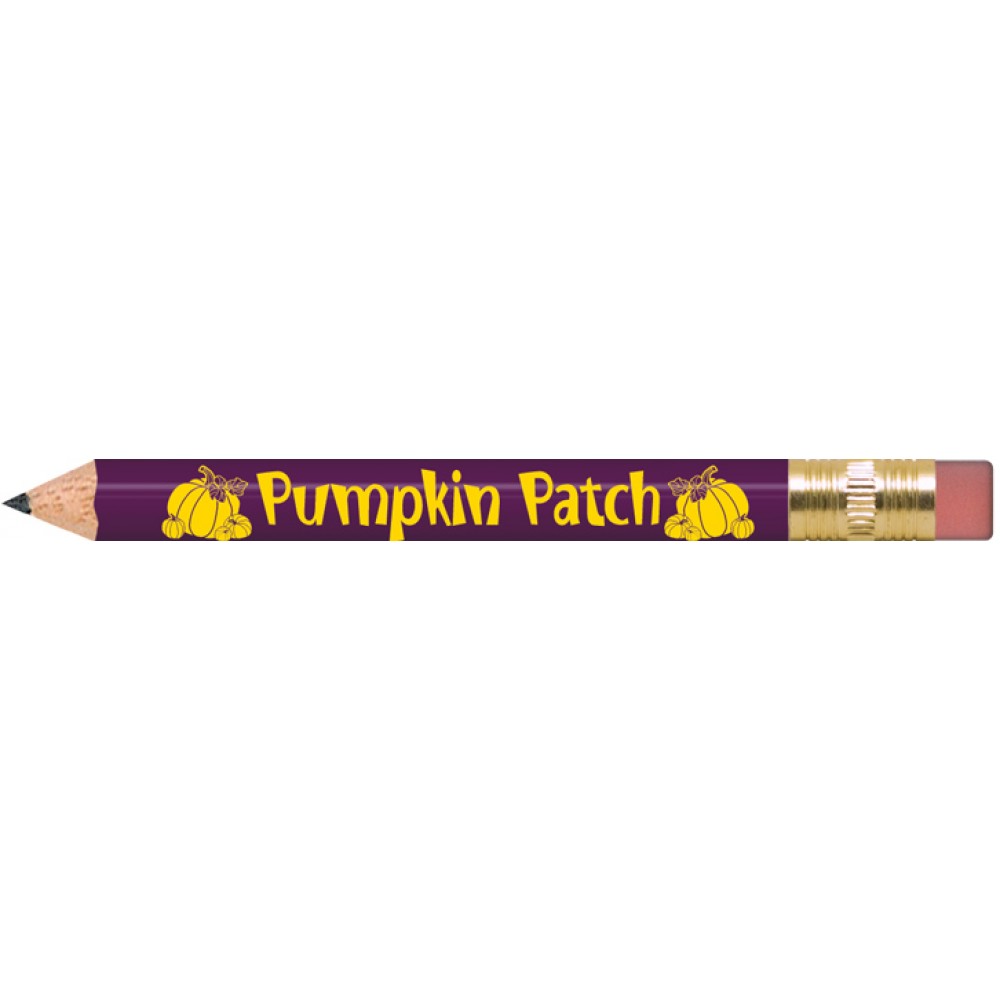 Promotional Purple Round Golf Pencils with Erasers Promotional Purple Round Golf Pencils with Erasers