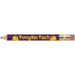 Purple Round Golf Pencils with Erasers with Logo