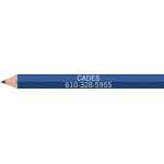 Promotional Lapis Blue Hexagon Golf Pencils